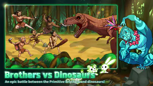 Primitive Brothers : Idle Game screenshot
