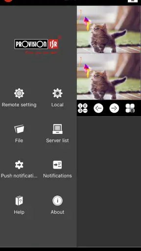 Provision CAM 2 screenshot