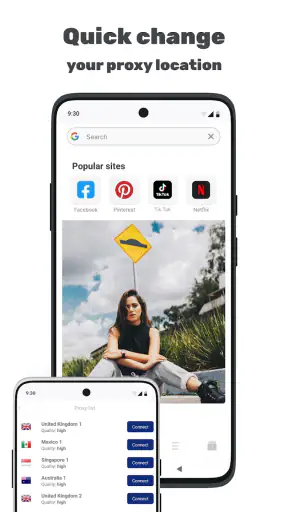 Proxy Browser screenshot