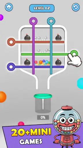 Pull Pin Save-Relaxing Puzzle screenshot