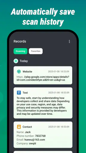 QR Code Scanner screenshot