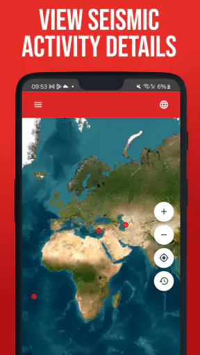 Quake Watch - Earthquake Map screenshot