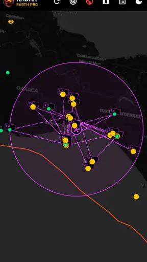 Radar Earth Terremoto screenshot