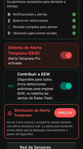 Radar Earth Terremoto screenshot