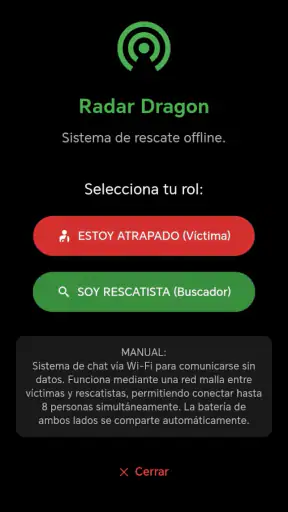 Radar Earth Terremoto screenshot