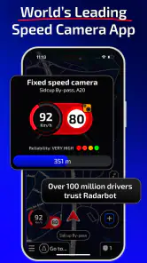 Radarbot: גלאי מצלמות מהירות screenshot