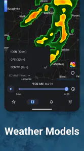Rain Viewer: Weather Radar Map screenshot