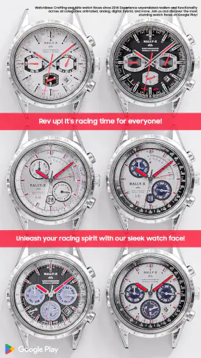 Rally-X R.T. Delta watch face screenshot