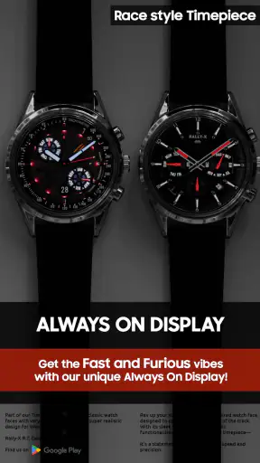 Rally-X R.T. Delta watch face screenshot
