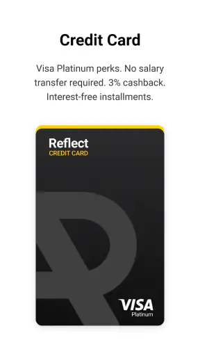 Reflect -Banking made personal screenshot