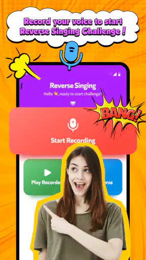 Reverse Voice: Flip Singing screenshot