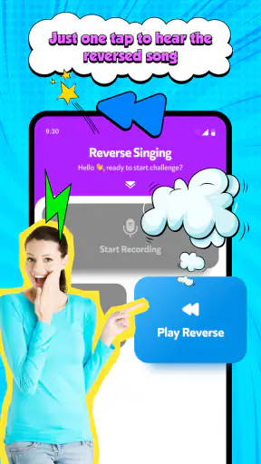 Reverse Voice: Flip Singing screenshot