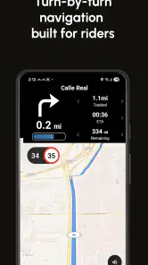 Riser: Motorcycle App & GPS screenshot