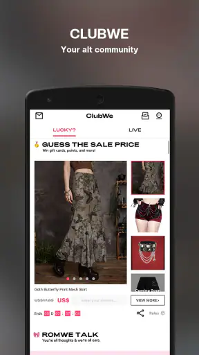 ROMWE - Ultimate Cyber Mall screenshot