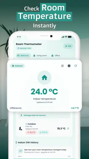 Room Temperature Thermometer screenshot