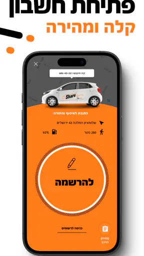 Share הרכב השיתופי של ישראל screenshot