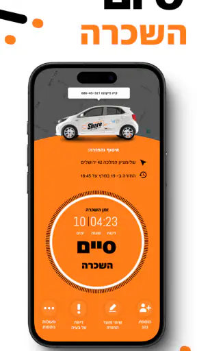 Share הרכב השיתופי של ישראל screenshot
