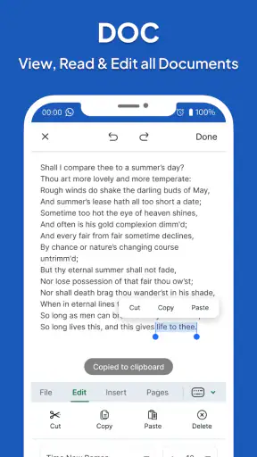 SheetsReader: View, Edit screenshot