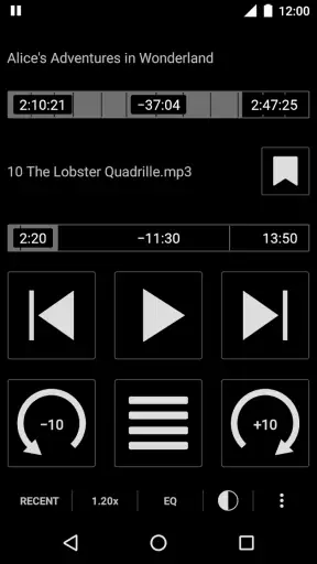 Simple Audiobook Player + screenshot
