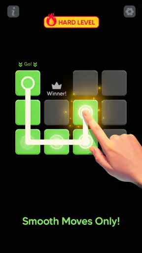 Single Line Block Fill Puzzle screenshot