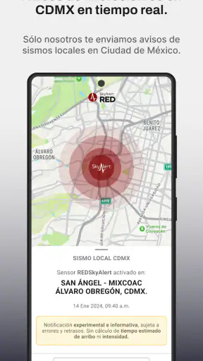 SkyAlert: Alerta Sísmica screenshot