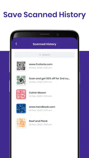 Smart QR Code Scanner screenshot