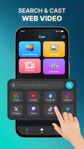 Smart TV Remote: Screen Mirror screenshot