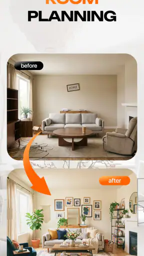 SnapHome: AI Interior Design screenshot