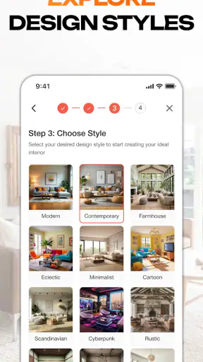 SnapHome: AI Interior Design screenshot