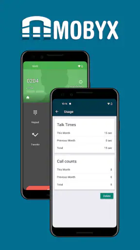 Softphone screenshot