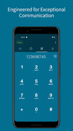 Softphone screenshot