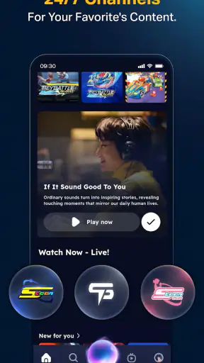 Spacetoon Go Anime and Cartoon screenshot