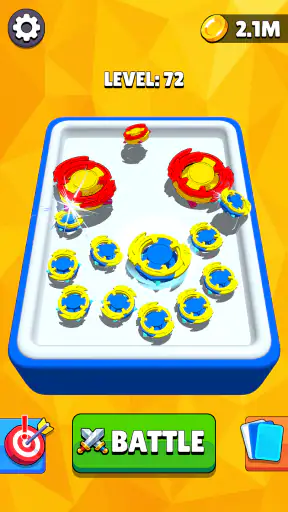 Spinner Merge Fight Game screenshot