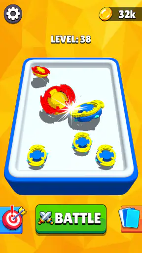 Spinner Merge Fight Game screenshot