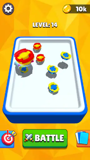 Spinner Merge Fight Game screenshot