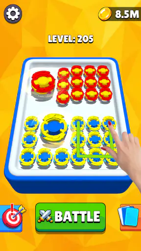 Spinner Merge Fight Game screenshot