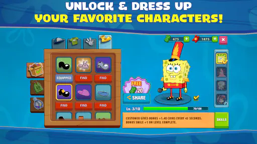 SpongeBob: Krusty Cook-Off screenshot