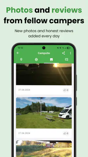Stellplatz Europe screenshot