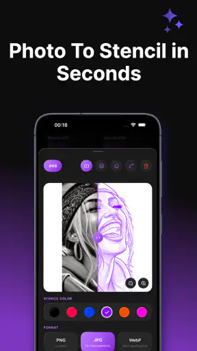 Stencil AI - Tattoo Stencils screenshot