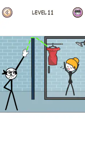 Stick Robber: Brain Puzzle screenshot