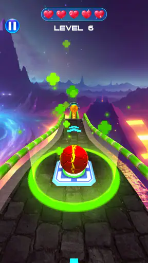 Super Rolling Ball Hero Race screenshot