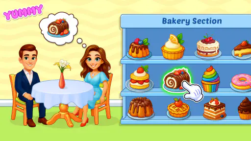 Supermarket Cashier Store Game screenshot