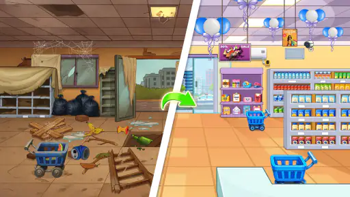 Supermarket Cashier Store Game screenshot