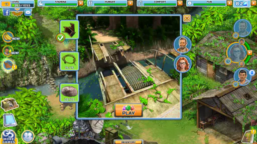 Survivors: Match 3・Lost Island screenshot