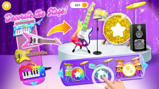 Sweet Baby Girl Pop Stars screenshot