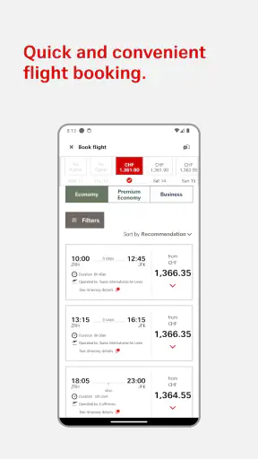 SWISS screenshot