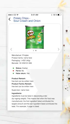 Swiss Kosher screenshot