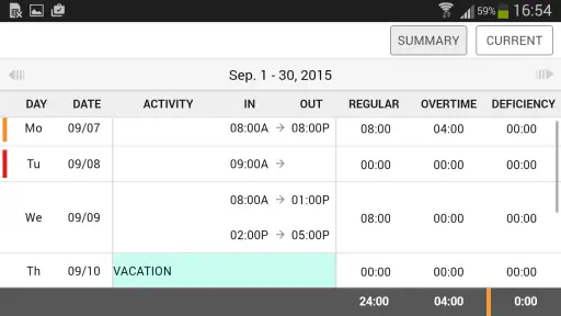 Synerion Mobile Pro screenshot