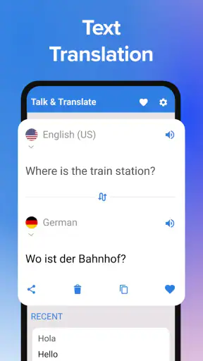 Talk & Translate AI Translator screenshot