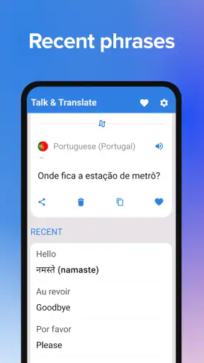 Talk & Translate AI Translator screenshot